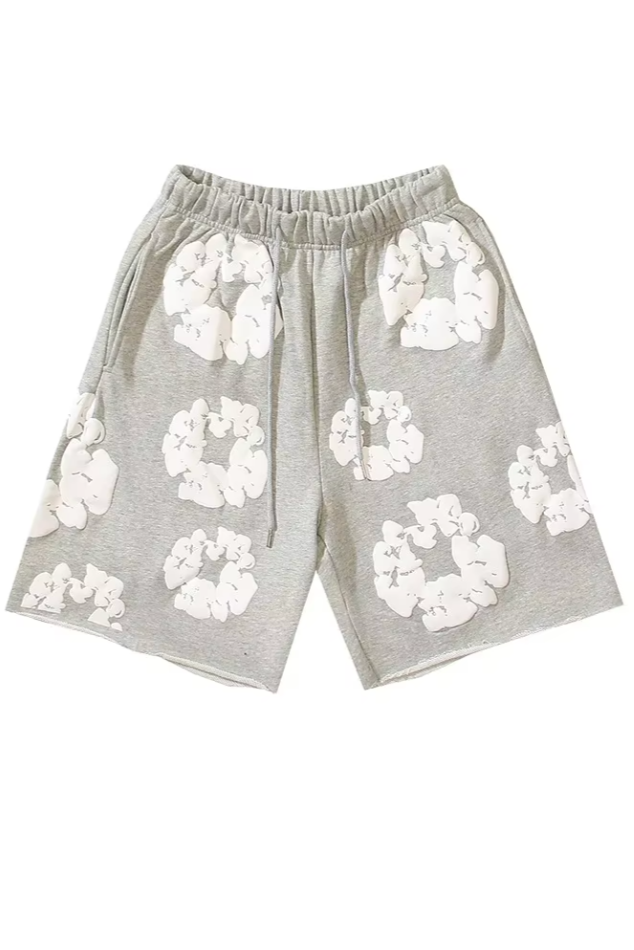 Petal Pattern Shorts